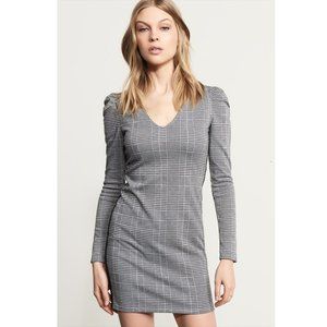 Knitted Checkered Dress